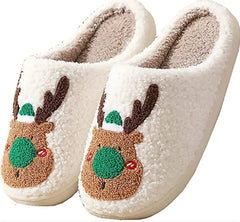 Cozy Christmas Slippers - Winter Sunshine Marketplace