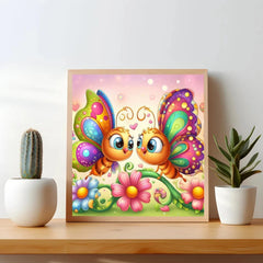 Cute Cartooned Art Diamond Painting - Winter Sunshine Marketplace