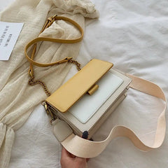 Designer Leather Crossbody Shopping Bag - Winter Sunshine Marketplace