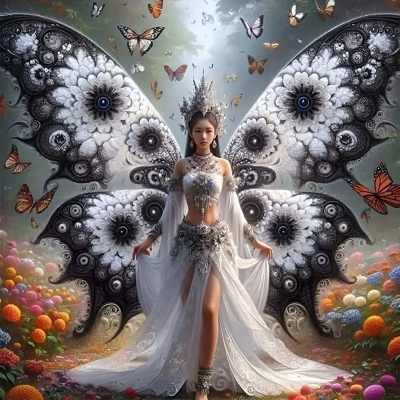 Diamond Painting Butterfly Fairy - Winter Sunshine Marketplace