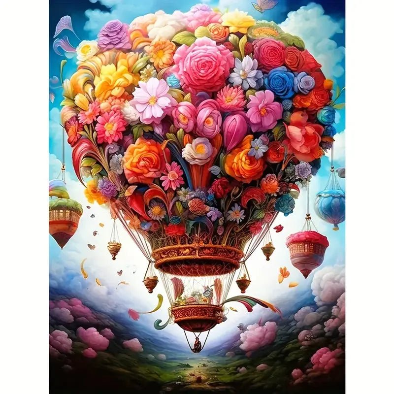Diamond Painting Hot Air Balloon - Winter Sunshine Marketplace