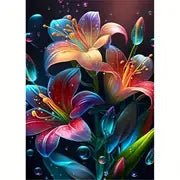 Diamond Painting Lilies - Winter Sunshine Marketplace