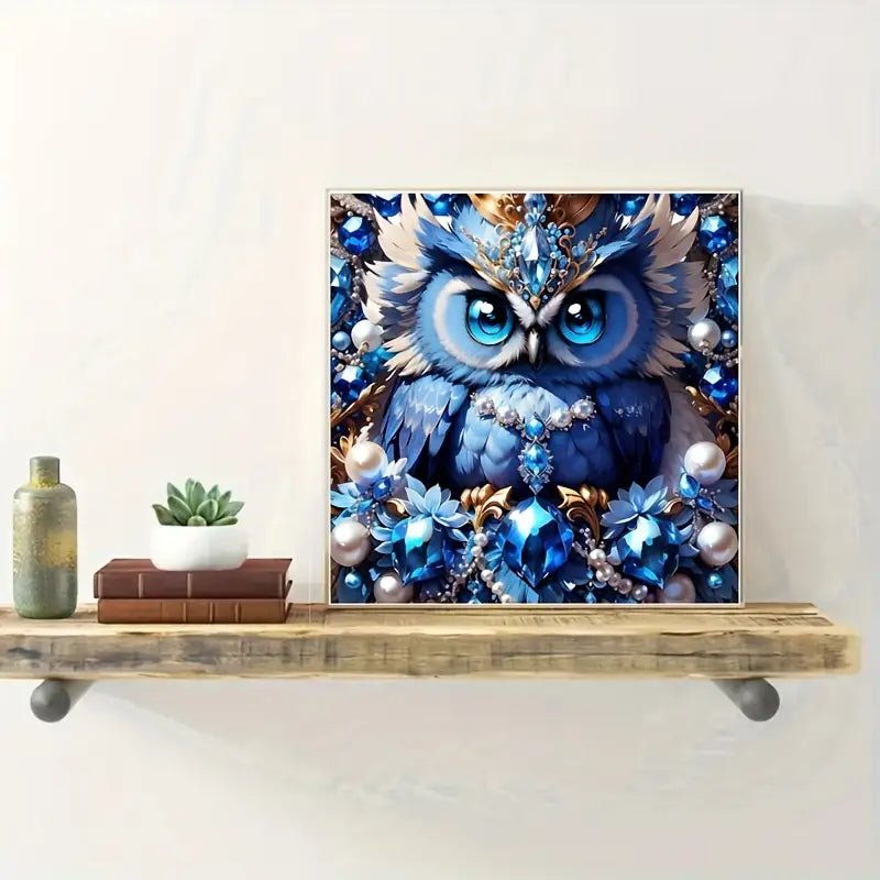 Diamond Painting Owl - Winter Sunshine Marketplace