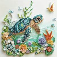 Diamond Painting Turtle - Winter Sunshine Marketplace