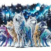 Diamond Painting Wolves - Winter Sunshine Marketplace