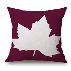 Foliage Love Autumn And Spring Leaf Pillow Cover - Winter Sunshine Marketplace