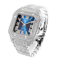 Iced Out Rhinestone Quartz Watch - Winter Sunshine Marketplace