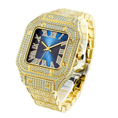 Iced Out Rhinestone Quartz Watch - Winter Sunshine Marketplace