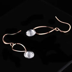 Infinity Diamond Earrings - Love is Forever and Beyond - Winter Sunshine Marketplace