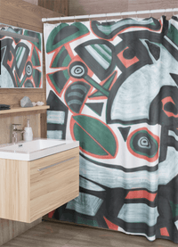 KW Bath Bliss Shower Curtain 1 - Winter Sunshine Marketplace