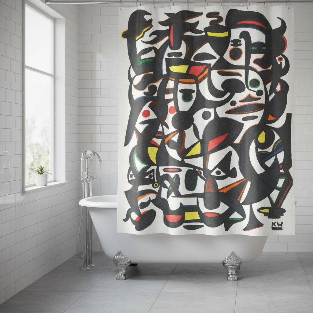 KW Bath Bliss Shower Curtain 10