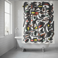 KW Bath Bliss Shower Curtain 10 - Winter Sunshine Marketplace