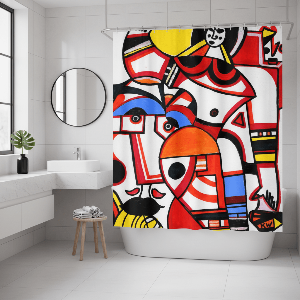 KW Bath Bliss Shower Curtain 11 - Winter Sunshine Marketplace