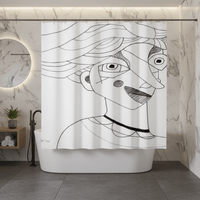 KW Bath Bliss Shower Curtain 12 - Winter Sunshine Marketplace