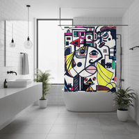 KW Bath Bliss Shower Curtain 13 - Winter Sunshine Marketplace