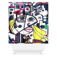 KW Bath Bliss Shower Curtain 13 - Winter Sunshine Marketplace