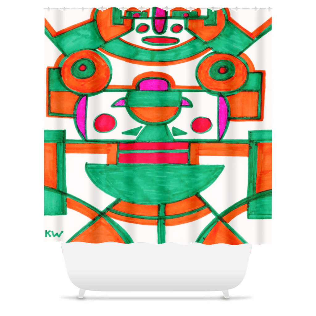 KW Bath Bliss Shower Curtain 15 - Winter Sunshine Marketplace