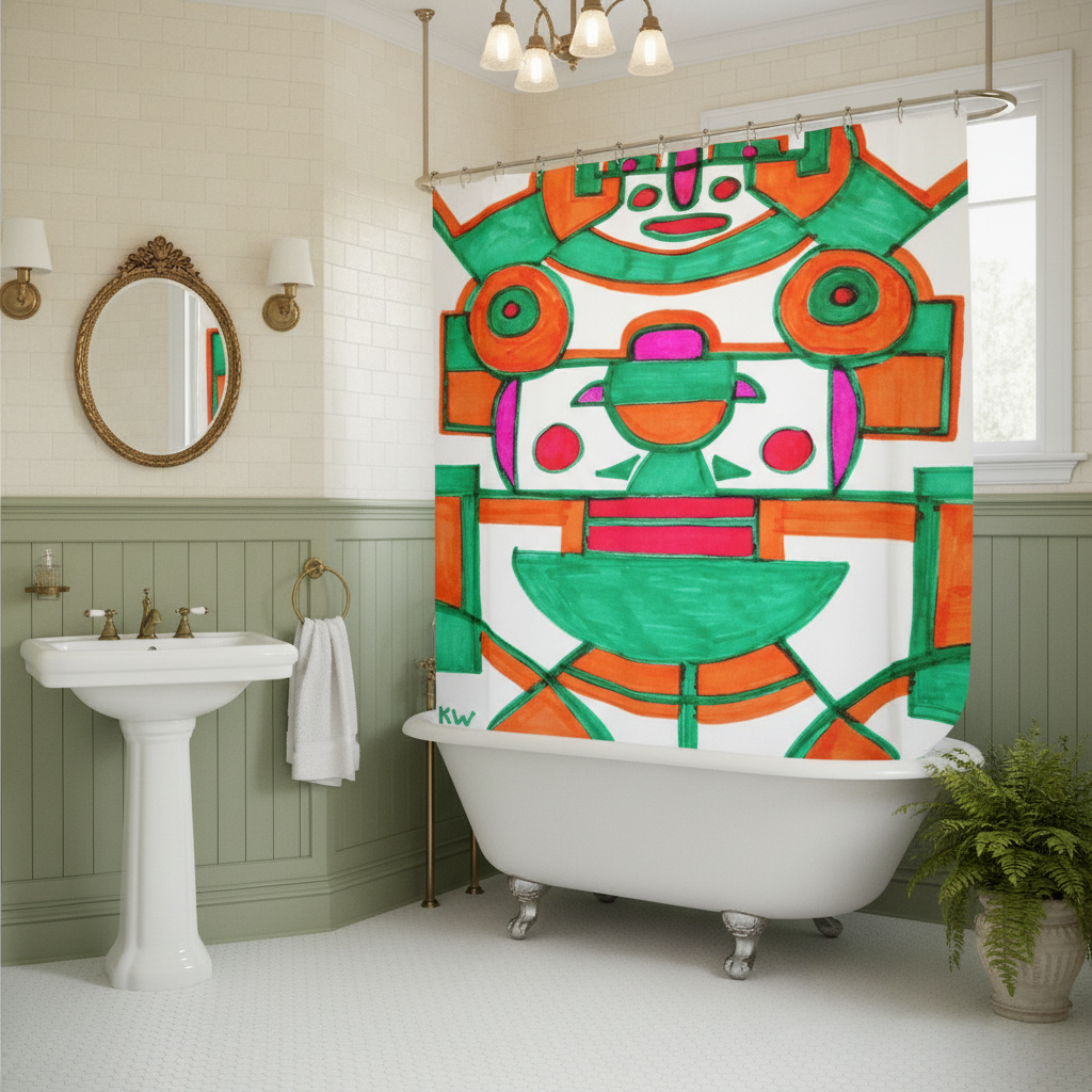 KW Bath Bliss Shower Curtain 15