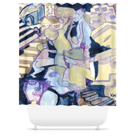 KW Bath Bliss Shower Curtain 16 - Winter Sunshine Marketplace