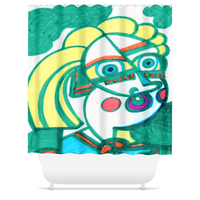 KW Bath Bliss Shower Curtain 17 - Winter Sunshine Marketplace