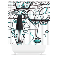 KW Bath Bliss Shower Curtain 18 - Winter Sunshine Marketplace