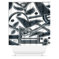 KW Bath Bliss Shower Curtain 19 - Winter Sunshine Marketplace