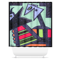 KW Bath Bliss Shower Curtain 20 - Winter Sunshine Marketplace