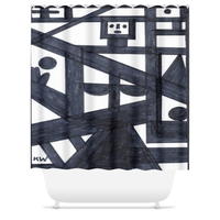 KW Bath Bliss Shower Curtain 35 - Winter Sunshine Marketplace