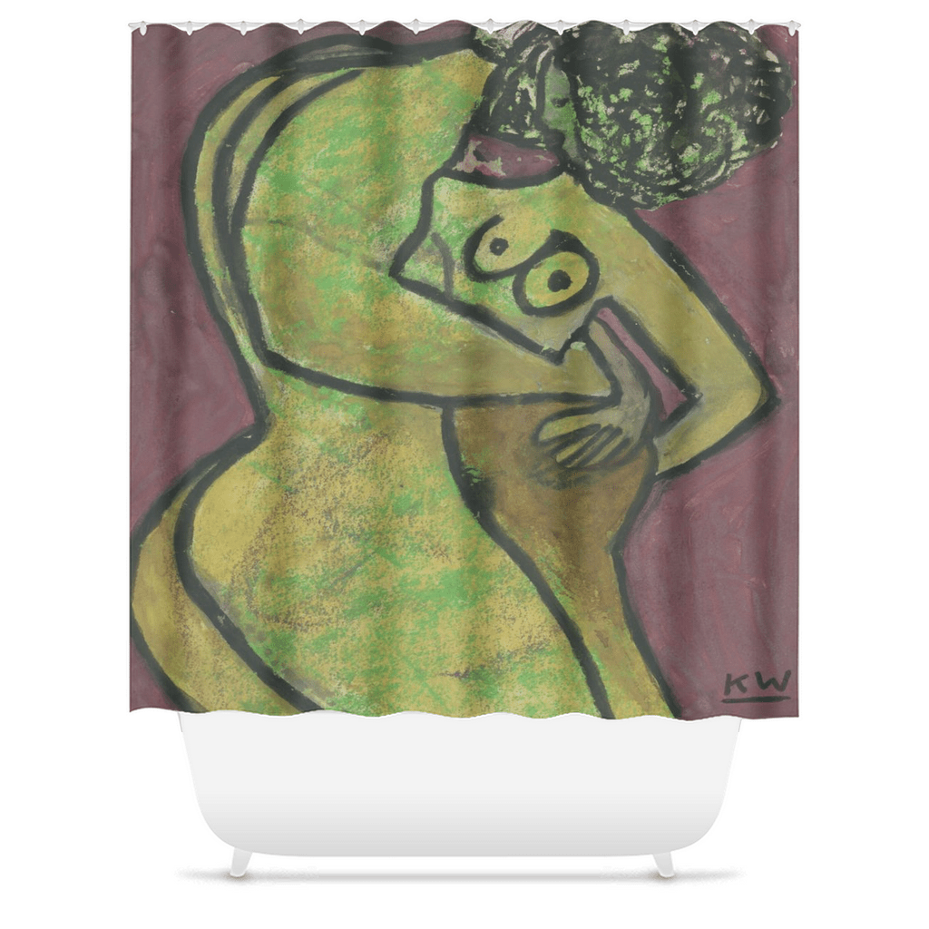 KW Bath Bliss Shower Curtain 38 - Winter Sunshine Marketplace