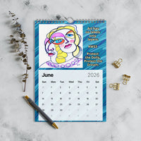 KW Gallery Art & Legacy Calendar 2026 - Winter Sunshine Marketplace