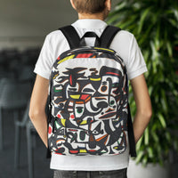 KW Gallery Art Traveler Backpack 10🎨🖼️ - Winter Sunshine Marketplace