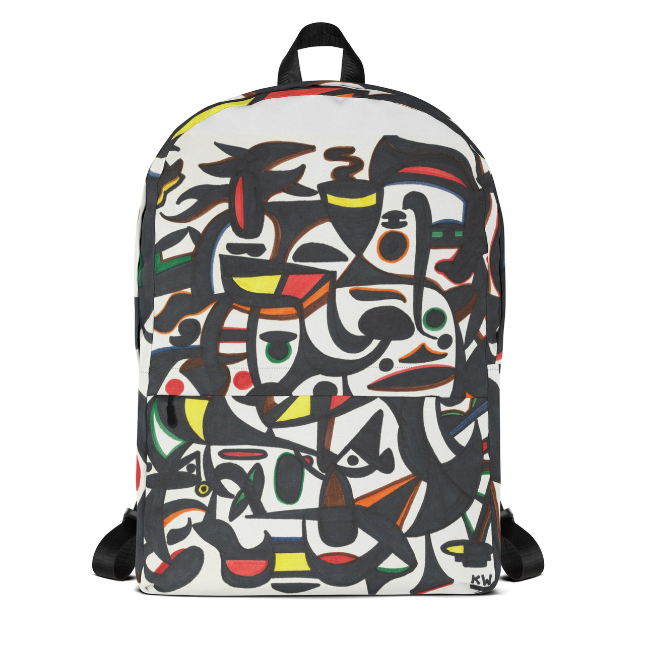 KW Gallery Art Traveler Backpack 10🎨🖼️ - Winter Sunshine Marketplace
