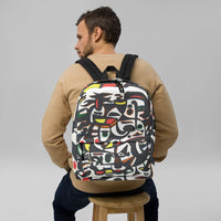 KW Gallery Art Traveler Backpack 10🎨🖼️ - Winter Sunshine Marketplace