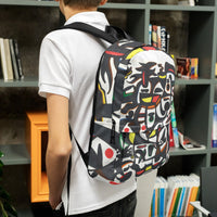 KW Gallery Art Traveler Backpack 10🎨🖼️ - Winter Sunshine Marketplace