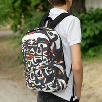 KW Gallery Art Traveler Backpack 10🎨🖼️ - Winter Sunshine Marketplace