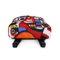 KW Gallery Art Traveler Backpack 11🎨🖼️ - Winter Sunshine Marketplace