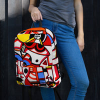 KW Gallery Art Traveler Backpack 11🎨🖼️ - Winter Sunshine Marketplace