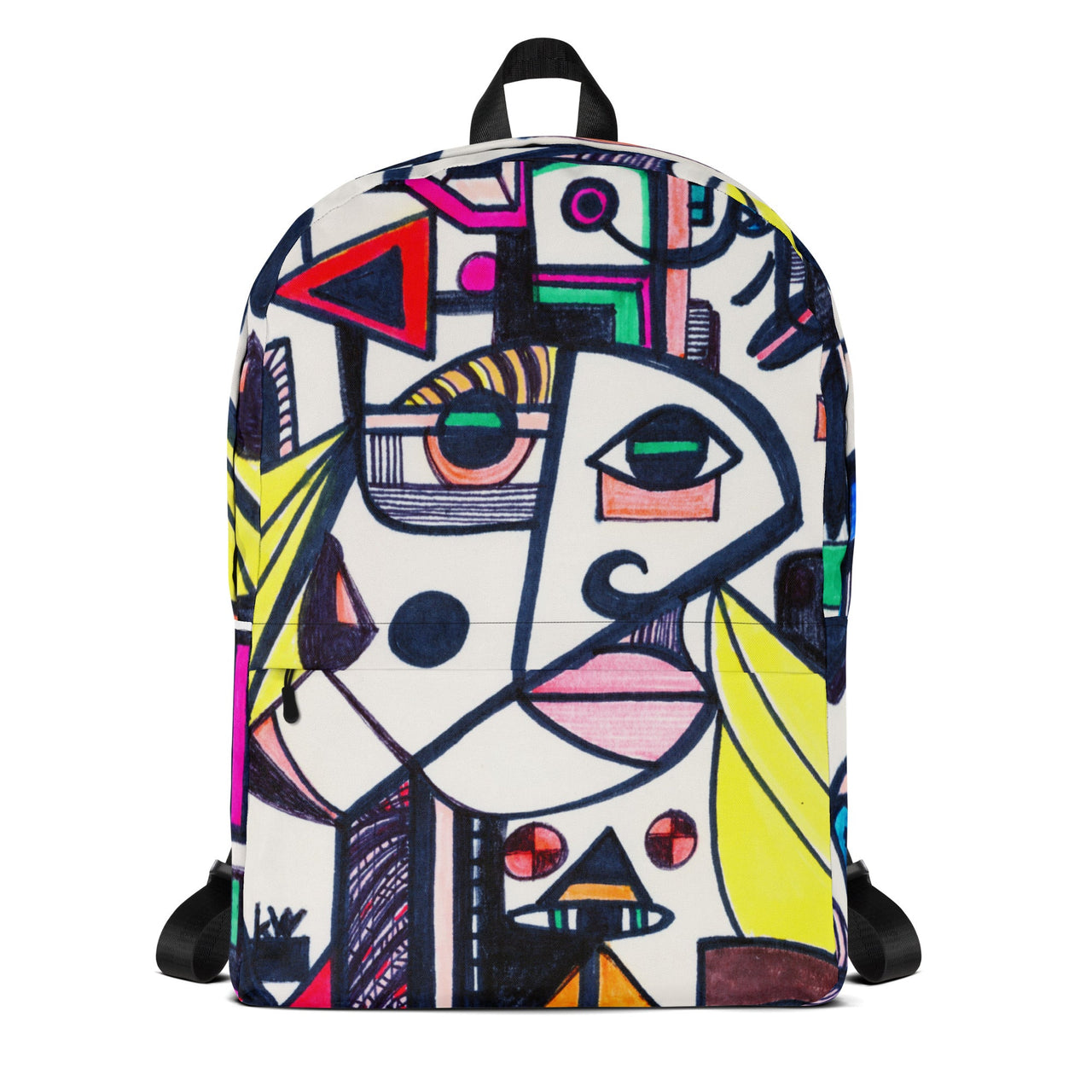 KW Gallery Art Traveler Backpack 13🎨🖼️ - Winter Sunshine Marketplace