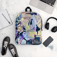 KW Gallery Art Traveler Backpack 16🎨🖼️ - Winter Sunshine Marketplace