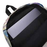 KW Gallery Art Traveler Backpack 16🎨🖼️ - Winter Sunshine Marketplace