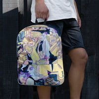 KW Gallery Art Traveler Backpack 16🎨🖼️ - Winter Sunshine Marketplace