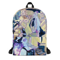 KW Gallery Art Traveler Backpack 16🎨🖼️ - Winter Sunshine Marketplace