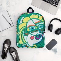 KW Gallery Art Traveler Backpack 17🎨🖼️ - Winter Sunshine Marketplace