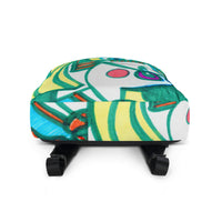 KW Gallery Art Traveler Backpack 17🎨🖼️ - Winter Sunshine Marketplace