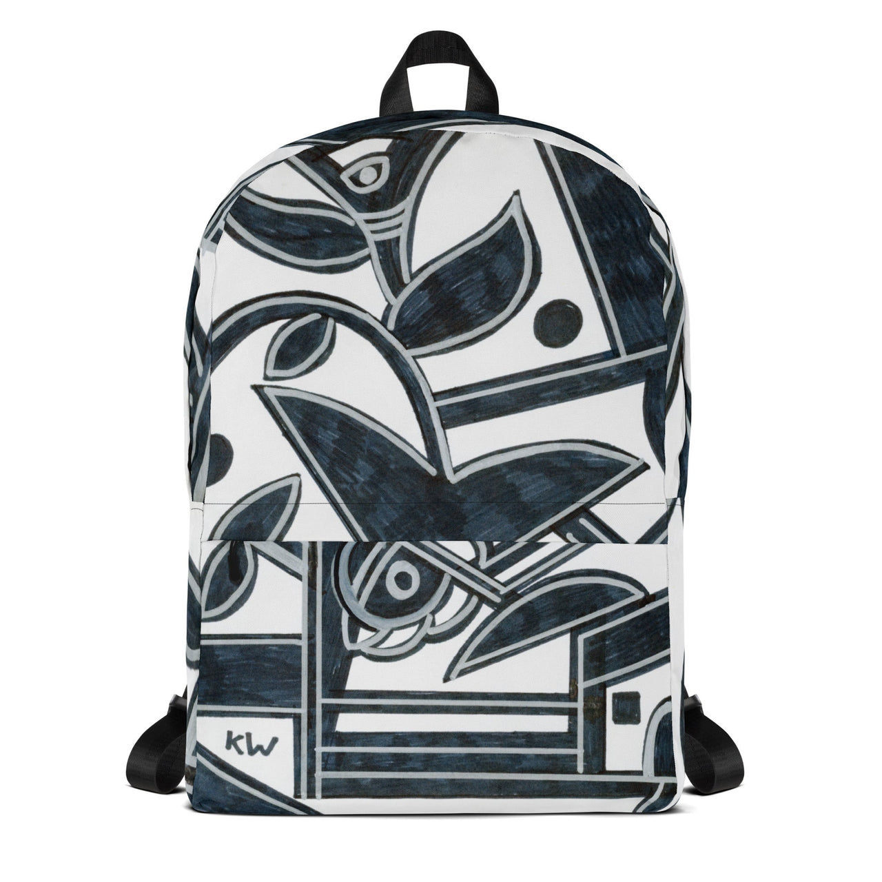 KW Gallery Art Traveler Backpack 19🎨🖼️ - Winter Sunshine Marketplace