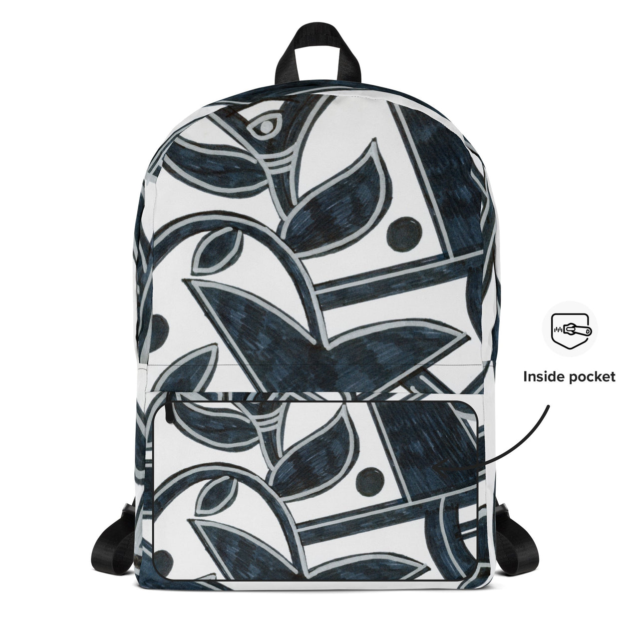 KW Gallery Art Traveler Backpack 19🎨🖼️ - Winter Sunshine Marketplace