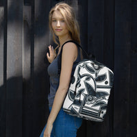 KW Gallery Art Traveler Backpack 19🎨🖼️ - Winter Sunshine Marketplace