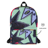 KW Gallery Art Traveler Backpack 20🎨🖼️ - Winter Sunshine Marketplace