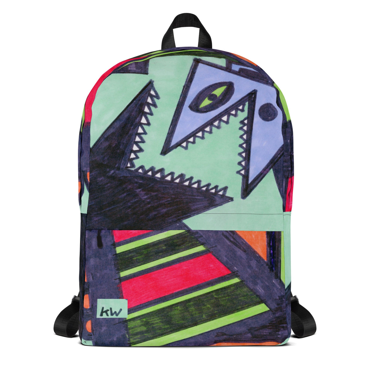 KW Gallery Art Traveler Backpack 20🎨🖼️ - Winter Sunshine Marketplace