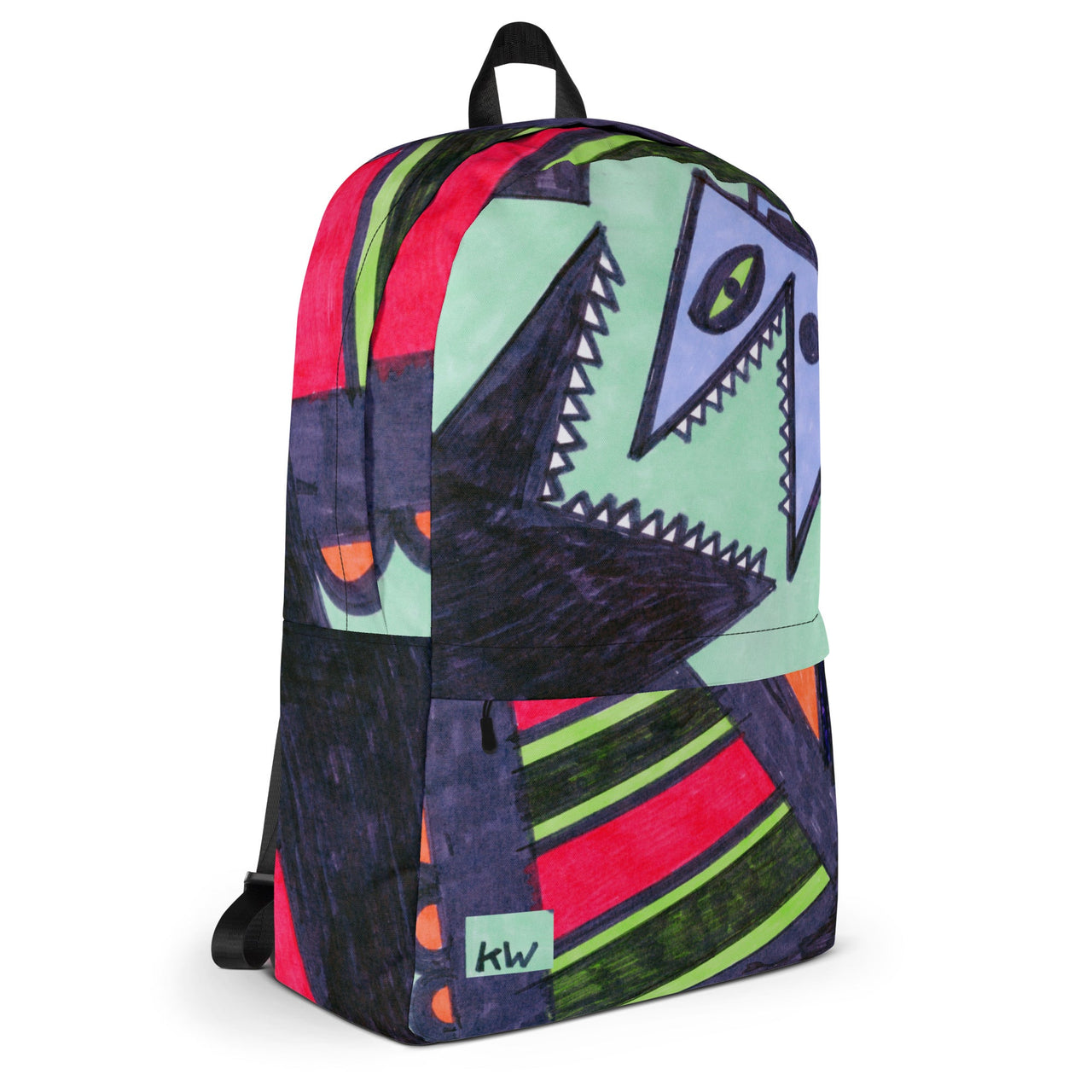 KW Gallery Art Traveler Backpack 20🎨🖼️ - Winter Sunshine Marketplace